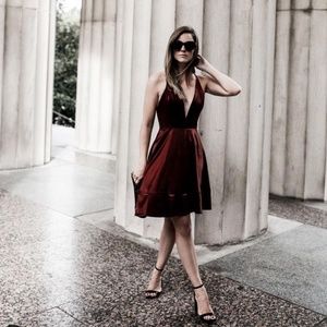 Red Shimmery Dress NWT - Jealous Tomato